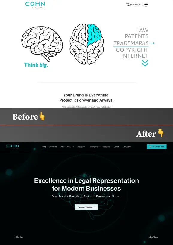 Cohn Legal Law Firm before After